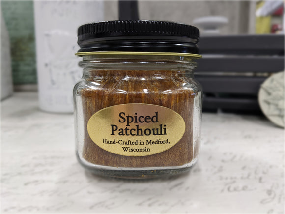 Spiced Patchouli Palm Wax Candle