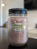 Mahogany Coconut Palm Wax Candle