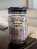 Sandalwood Vanilla Palm Wax Candle