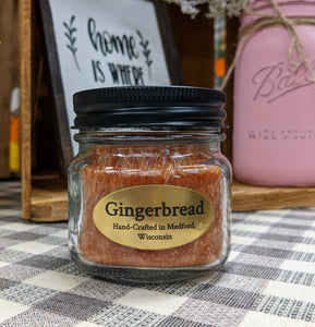 Gingerbread Palm Wax Candle