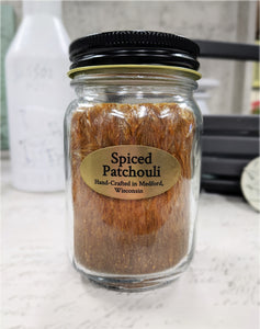 Spiced Patchouli Palm Wax Candle